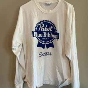 Pabst Blue Ribbon long sleeve tshirt